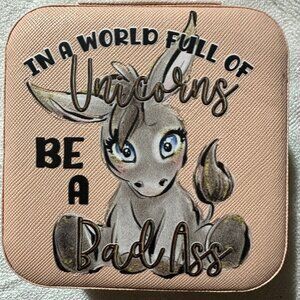 Be a Bad Travel Jewelry Box
